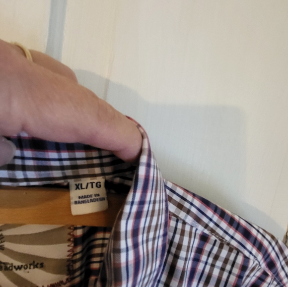 Half-Moon Threadworks Button Down Shirt - Picture 2 of 6